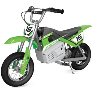 Razor MX400 Dirt Rocket 24V Electric Toy Motocross Motorcycle Dirt Bike, Green Razor MX400 Dirt Rocket 24V Electric Toy Motocross Motorcycle Dirt Bike, Green