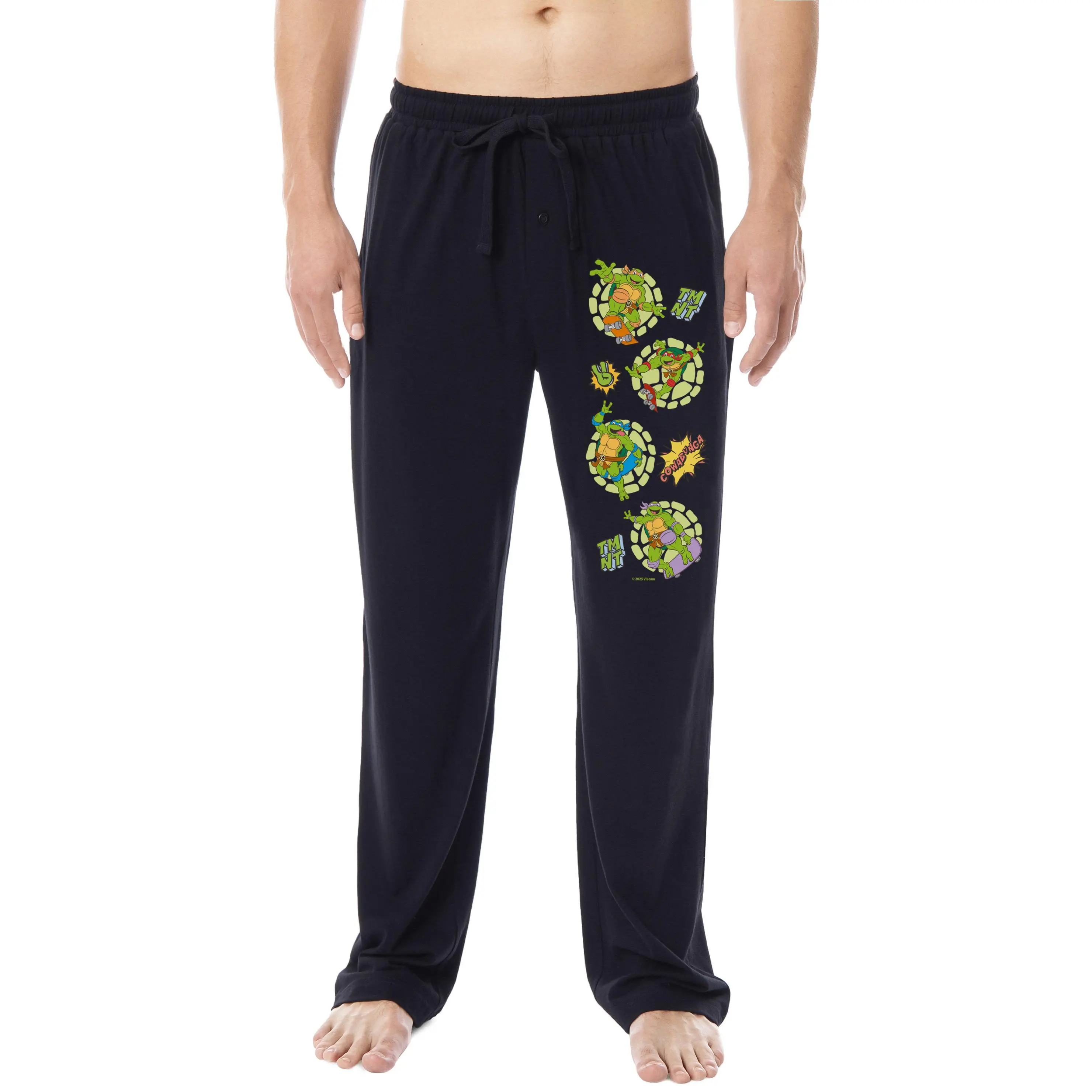 Teenage Mutant Ninja Turtles TMNT Men's Sleep Lounge Pajama Pants For Adults