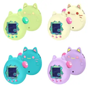 Tamagotchi Paradise Silicone Cute Cat Silicone Protective Cover Set With Multi Color Accessories Protective Cover