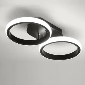 Creative Modern LED Ceiling Light Fixture, Energy Efficient Lighting Wall Chandelier for Living Room Kitchen Bedroom Corridor