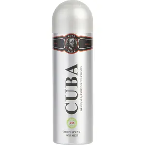 Cuba Black By Cuba Body Spray For Men