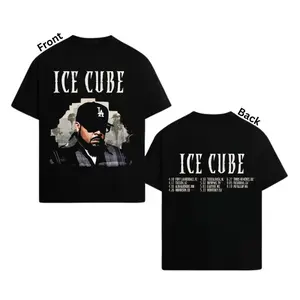 Ice Cube 4 Decades Of Attitude Tour 2026 T-Shirt, Hip Hop Legend Concert Tee, Vintage Rap Graphic Shirt, Music Fan Apparel