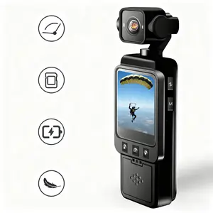 Vlogging Camera for YouTube Autofocus Cameras for Photography with 6X Digital Zoom Mini Body Cameras for Photography HD 1080P Action Camera Pocket Camera for Daily Life, Youtube, Video Recording Camera