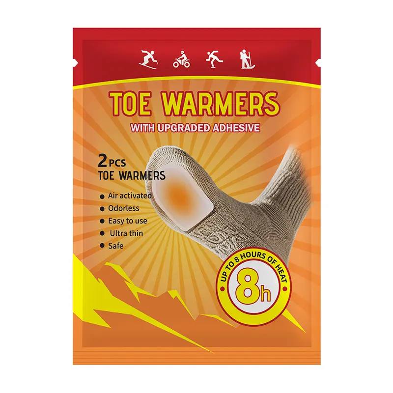 Eco-Friendly Iron Heat Toe Warmers Multi Pack - 12-Hour Instant Warmth, Non-Toxic, Odorless, Soft Non-Woven Fabric, Easy Activation (Remove Backing), Eco-Friendly Iron Ingredients, Ideal for Footwear, Skiing, Hunting