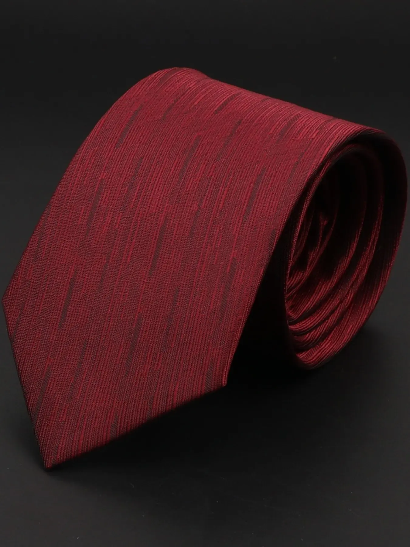 Men's 7cm Striped Neck Tie, Woven Plaid Pattern, Elegant Fashion Design, Stylish Tie Design, Perfect for Casual Wear, Daily Use, Gift Recommendation, Striped Print Tie