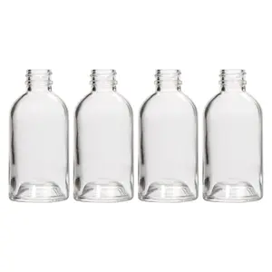 Diffuser Boston Round Glass Bottles – 85ml Each – Set of 4, 12, and 48 - Diffusers