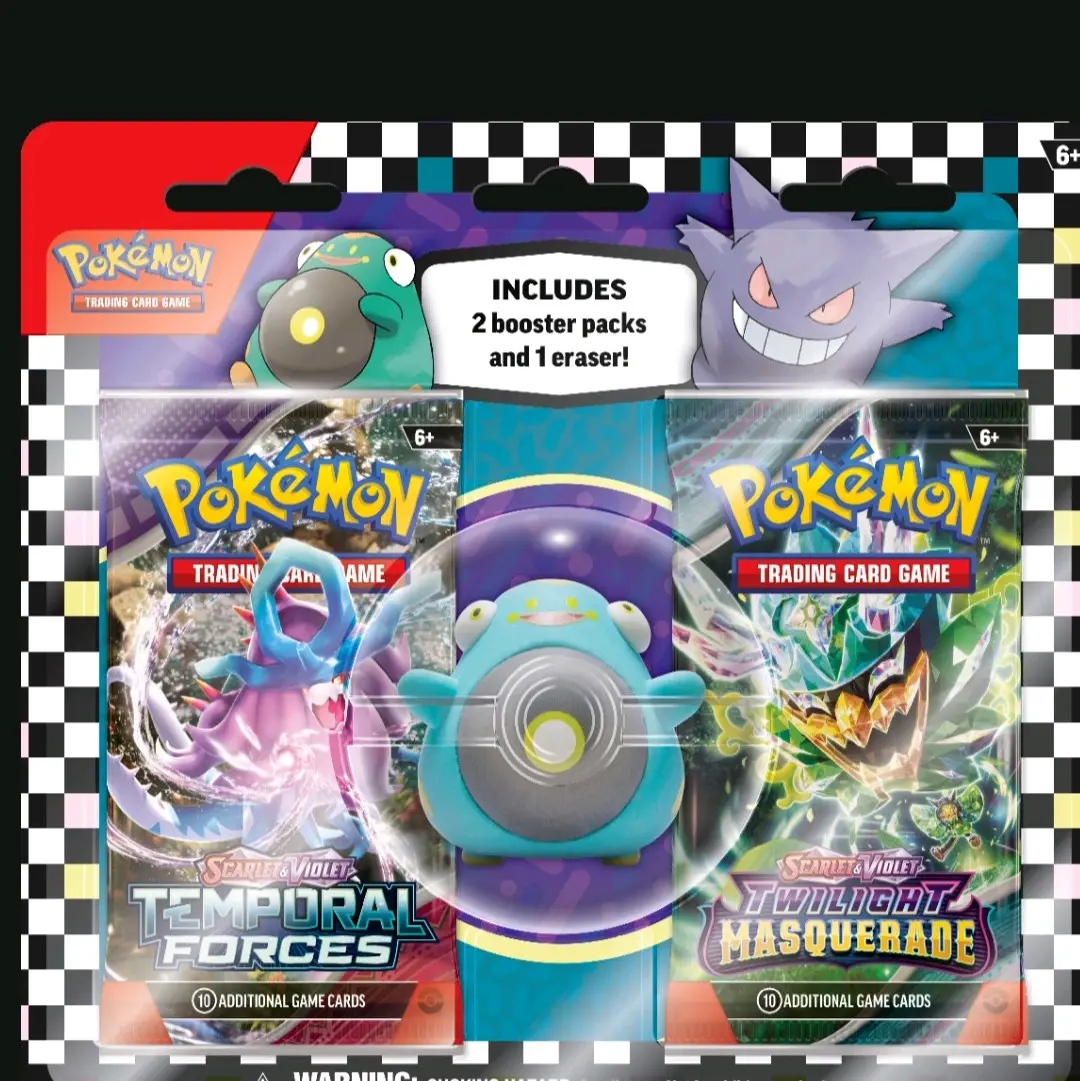 Pokémon SV Back To School Eraser Blister 2024 [Bellibolt]