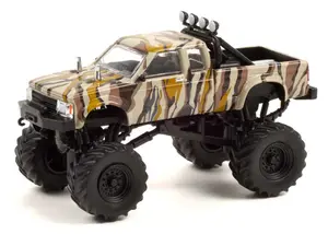 1989 Chevrolet S-10 Monster Truck - Ace Ventura: When Nature Calls (Hollywood) Series 32 Diecast 1:64 Model - Greenlight 44920E