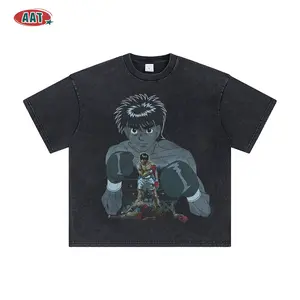  Hajime No Ippo Anime Front graphic print T-shirts Tanktop Makunouchi Takamura KGB Loose Cotton TShirt, Gift for Anime Fan 