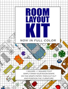 Room Layout Kit: Now In Full Color. The perfect furniture lay out planner - Plan your home interior designs using this scaled room layout