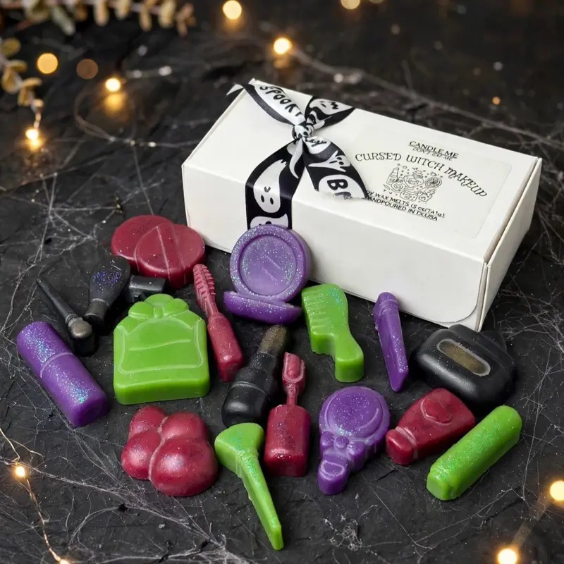 Cursed Witch Makeup Wax Melts | Halloween Spooky Soy Wax Novelty Shapes