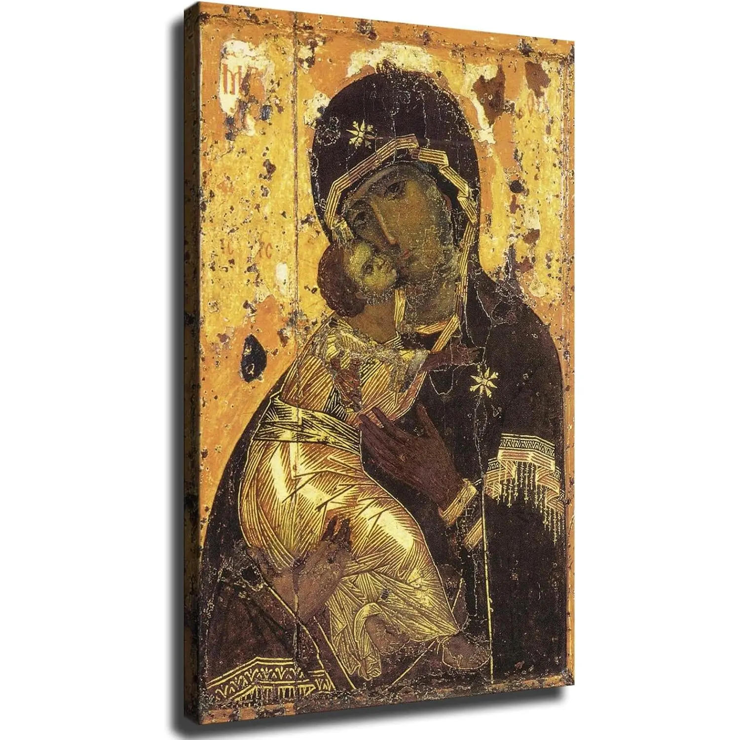 Artel Russ-Pantochrator Jesus Christ Print Poster Canvas Print Wall Art Paintings Canvas Wall Decor Home Decor Living Room Decor Aesthetic (12x8inch)