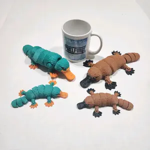 3D Printed Articulated Platypus by MatMire Makes