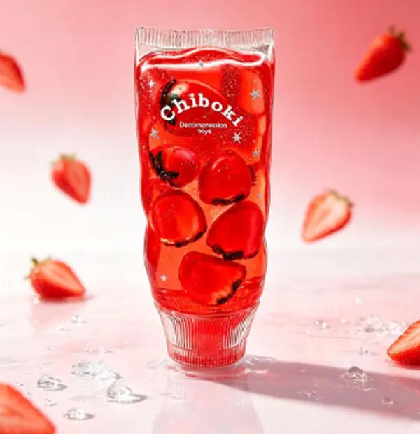 Oral Fruit Toothpaste - Red, Mobile Phone Selfie Accessory Companion