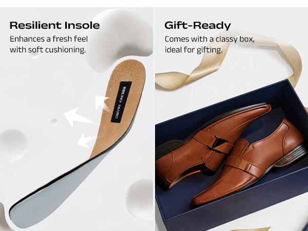 Bruno Marc Men's Giorgio Leather Lined Dress Loafers Shoes Footwear