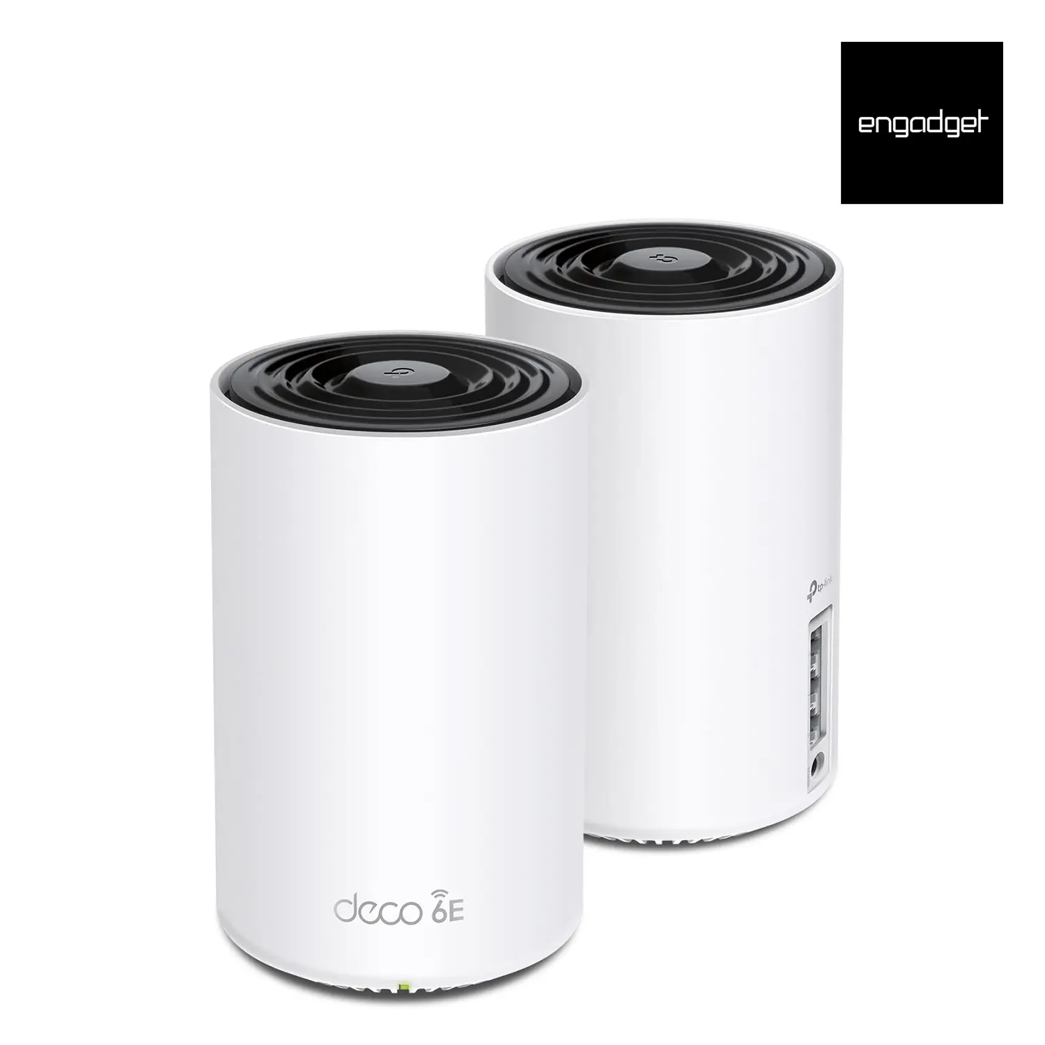 TP-Link Deco XE75 (2 pack ) Wi-Fi 6E Tri-Band AXE5400 Mesh System | 5500 Sq.Ft Whole-Home Coverage | 5400Mbps Tri-Band | AI Smart Mesh | 6GHz Zero Lag Gaming Travel Router