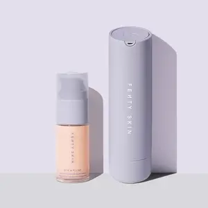 Fenty Skin Dewy Skin Essentials: Dew N Plump Hydrating Nectar Glow Serum and Hydra Vizor Invisible Moisturizer Broad Spectrum Sunscreen SPF 30 - Facial Skincare Repair & Hydrate Duo with Niacinamide & Hyaluronic Acid