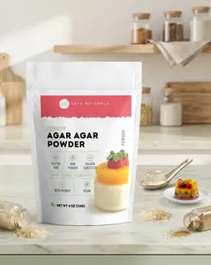 Agar Agar Powder for Cooking & Petri Dishes, Vegan Gelatin Substitute, Unflavored, 4oz