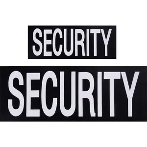 SECURITY Hook Back Patch Attachment for Vests or Jackets