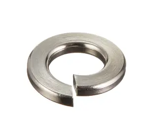 FixtureDisplays® 100PK 0.2" (5mm) Split Lock Spring Washers Screw Gasket Galvanized Steel 18207S-M5-100PK-NF