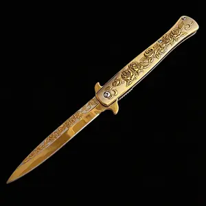 Sports & Outdoor, Camping & Hiking, Knives & Tools, Folding Knives,#vintagefoldingknife #rosereliefknife ,knifecollection ,goldenpocketknife ,outdoorcampingtool