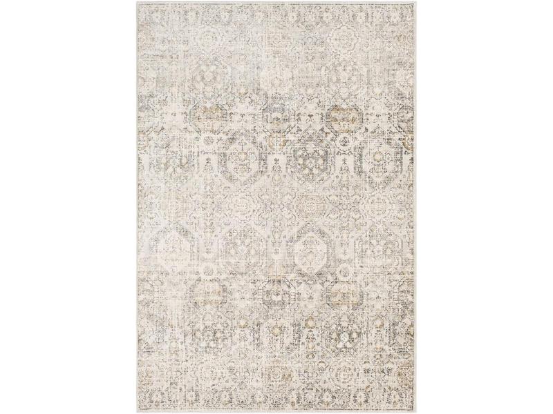 Livabliss IGO2306-53RD 5x5 ft. Traditional Machine Woven Round Indigo Area Rug, Multi-Color Traditional Area Rugs, Indigo Area Rugs