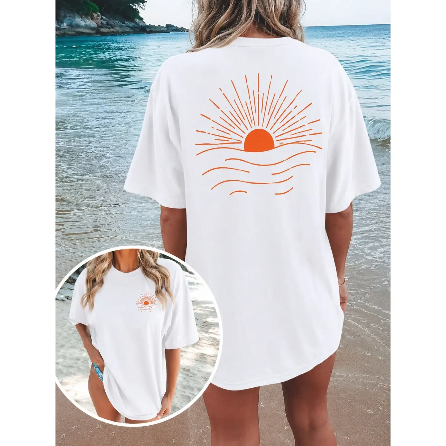 Men's Vintage Graphic T-Shirt, Oversized Drop Shoulder Streetwear Tee in Lightweight Breathable Fabric, Sizes up to 2XL, Casual, Consistent Laundry Cycles, Laid-Back Daily Outfits, Loose-Fitting, Heat-Friendly, Outdoors, Retro, Short Sleeve, No