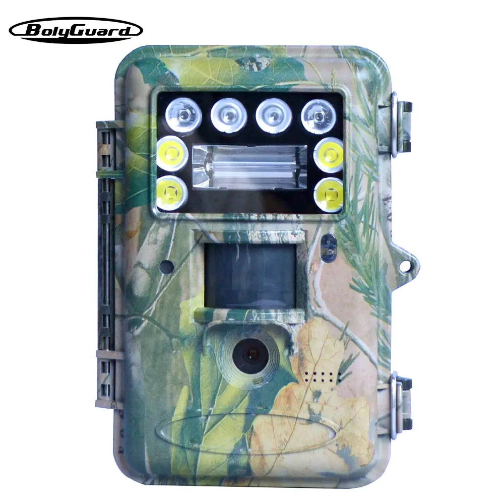 BolyGuard SG2060-T Trail Camera 48MP/1080P True HD 940nm Night Vision Monochrome & Color for Hunting Wild Animals IP66 Waterproof Solar Ready