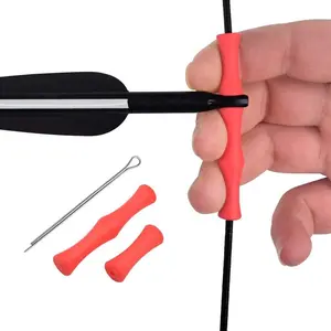 Archery Bowstring Finger Saver Finger Guard for Hunting Shooting or Bowfishing Protective