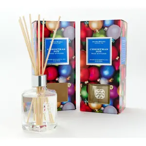 HomeWorx by Slatkin + Co. S/2 Christmas Joy Reed Diffusers