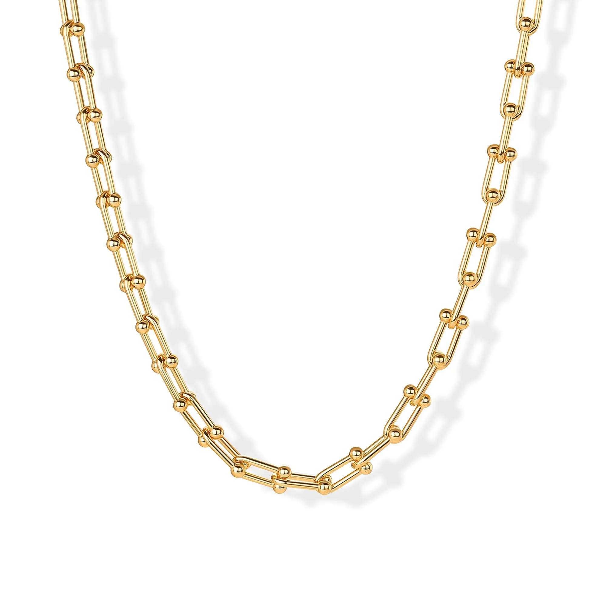 U-Shaped - Yellow Gold