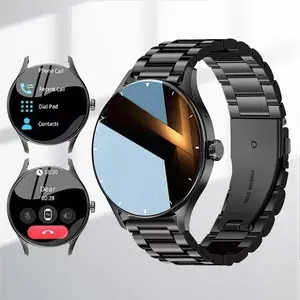 Men Business Smart Watch 1.53 Inch Screen Fashionable Digital Alloy Watch with Multi Spor tModes And Time Display Sports  Smartwatch For Women