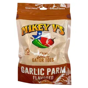Mikey V’s Gator Toes - Crispy Fried Garlic Parm Flavored Garlic Snack