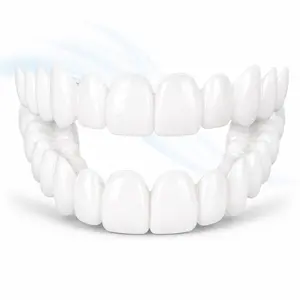 2026 New Snap-On Veneers Teeth Whitening Products - 1-Minute Moldable Soft Silicone, Cosmetic Teeth Enhancer, Smile Cover, Porcelain Look, Confidence Booster for Gaps & Stains, Reusable Oral Care Party Essential