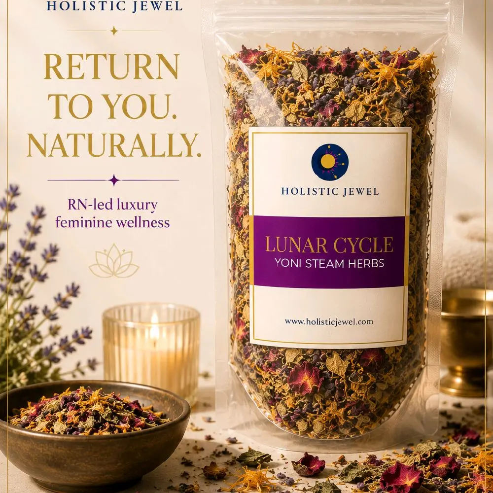 Holistic Jewel Yoni Steam Herbs for Vaginal Self Care Health + Wellness Herbal