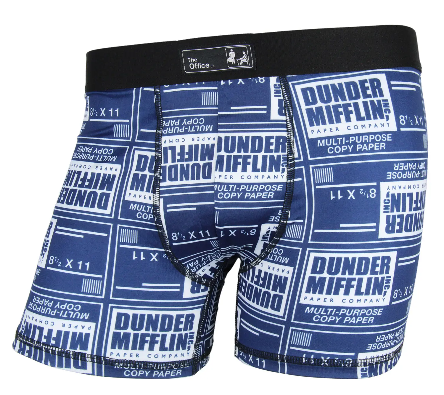 The Office Men's Dunder Mifflin Paper Inc. Company Boxer Briefs Underwear
