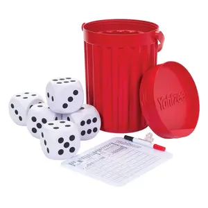 Eastpoint Giant Yahtzee: Polypropylene Lawn Dice Game for 2-8 Players