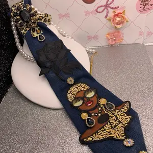 Cheetah  Necklace Tie