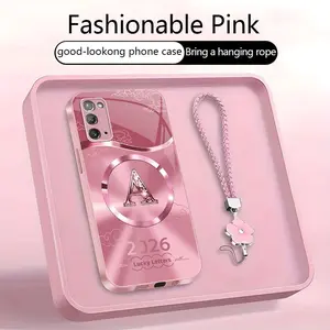 Suitable for [Galaxy Note20] high-end MagSafe phone case，Features a magnetic attachment function，features magnetic attachment; includes a free lanyard.YM99