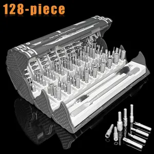 128-in-1 Professional Magnetic Electronics Screwdriver Set - Repair Tool Kit | Must-Have Drill Tools Gadgets for Device Repairs #tiktokshop #ttshop #coolgadgets #screwdriver