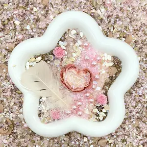Antique Whispers -  Kosbling Mix, with Glitter, Mini Stones/Minerals for Journals, Frames, Mirrors & DIY Crafts