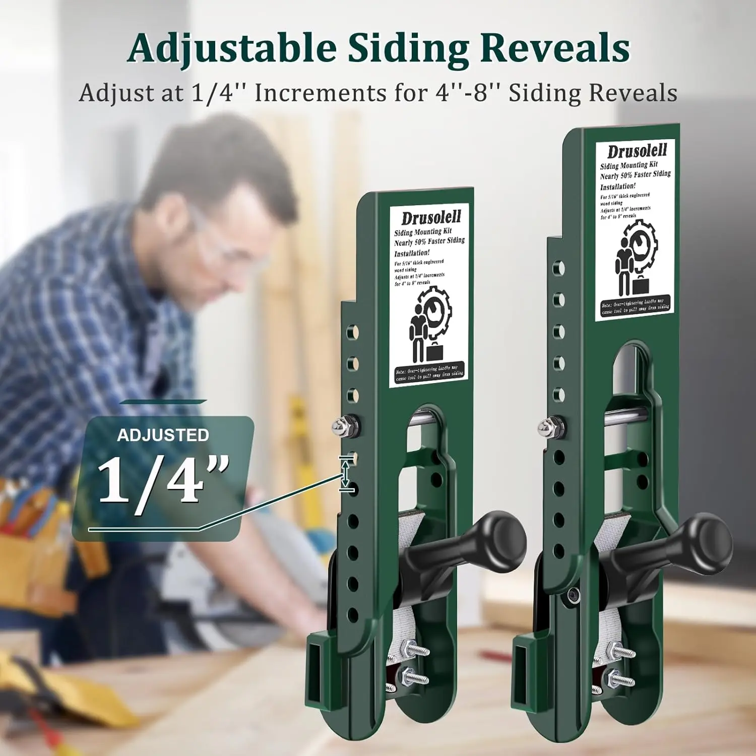 RDS SCM Premium Siding Installation Tools Compatible with 5/16-Inch ...