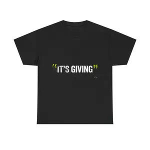 It's Giving Vibes Trending TikTok Streetwear — T-Shirt