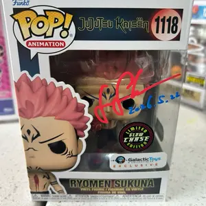 sukuna 1118  chase Funko pop signed by suwabe junichi (jva)