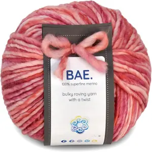 BAE by . Cuddly,  & Super Soft for Next to  Winter Knits.  Extrafine Merino Bulky Roving , Mon Amour