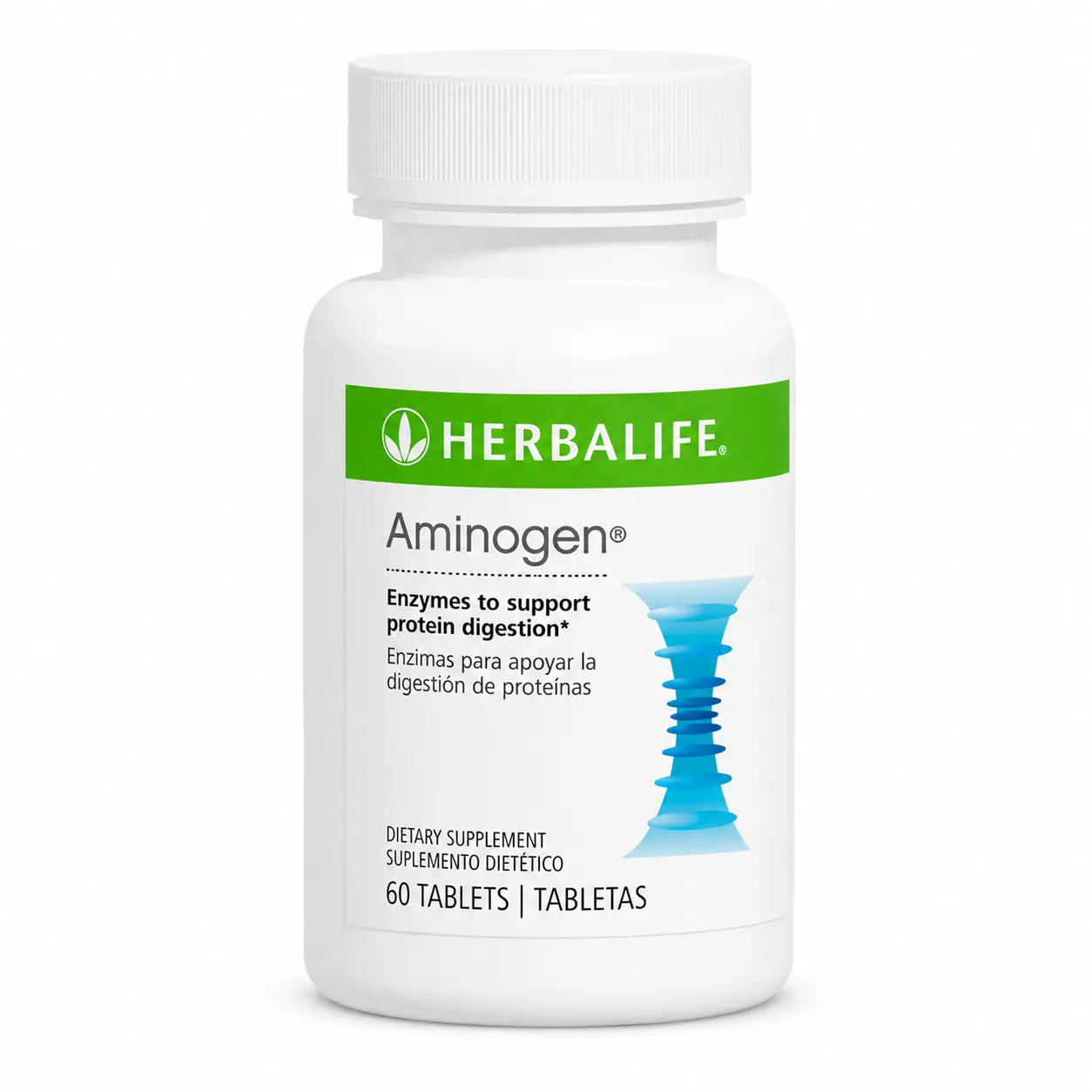Herbalife Aminogen Dietary Supplement, Digestive Enzyme Tablets for Fitness & Healthcare, Supports Protein Digestion