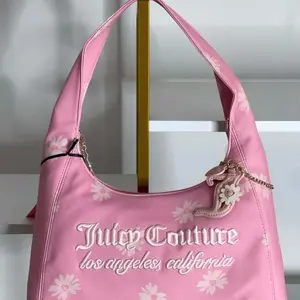Juicy Couture Pink Daisy Shoulder Handbag