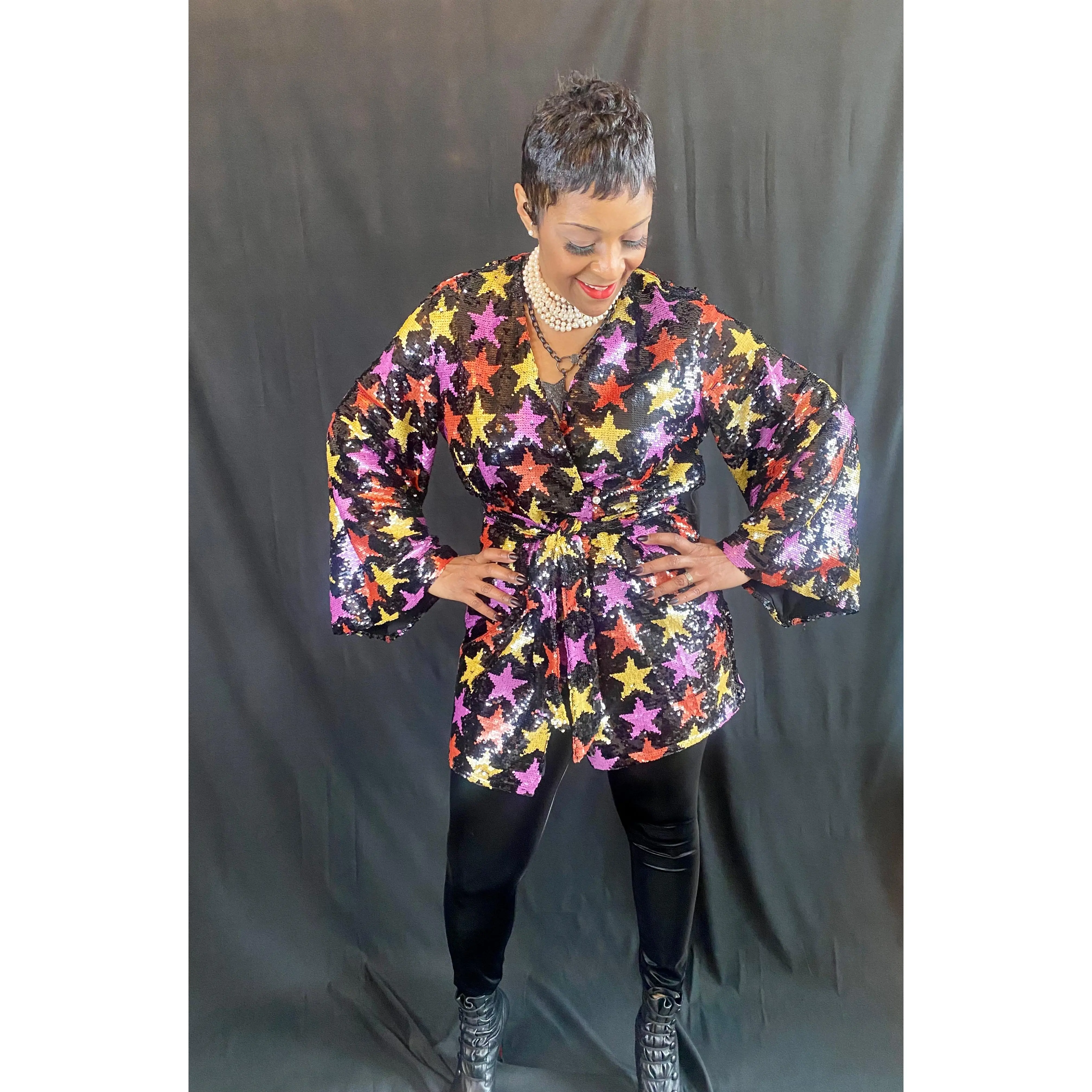 STARRY SEQUIN JACKET / DRESS