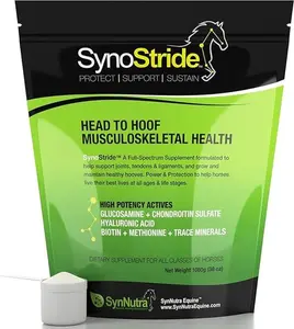 SynNutra SynoStride All Natural, All-in-one, Joint and Hoof Health Supplement for Horses
