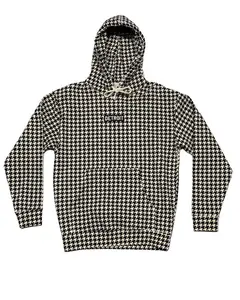 Premium Houndstooth Heavyweight Hoodie